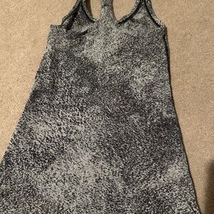 lululemon athletica Black and Gray Muscle Tee